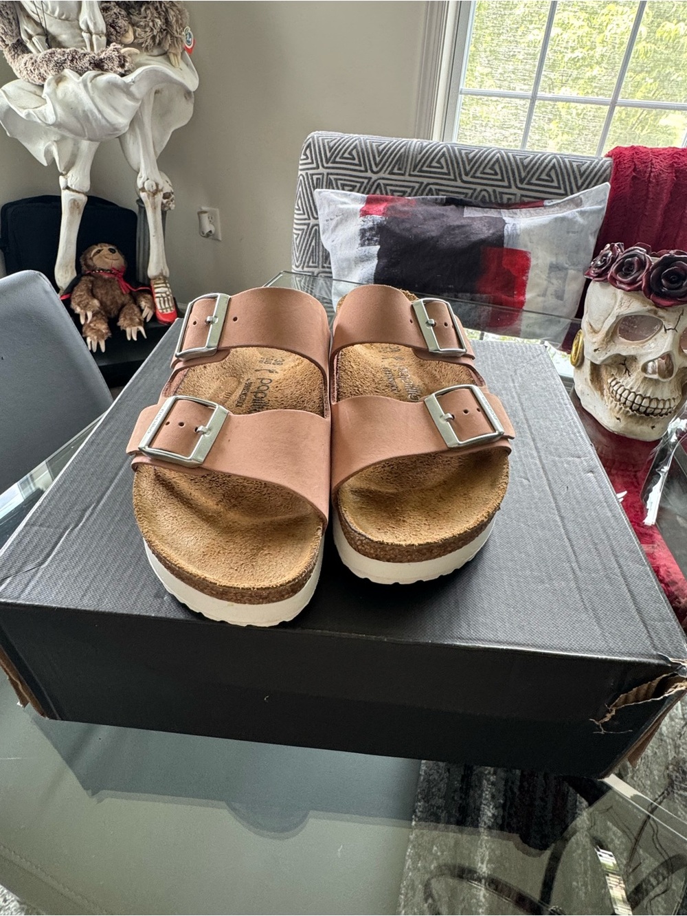 Birkenstock Women’s Arizona Flex Platform Sandal - Picture 6 of 8